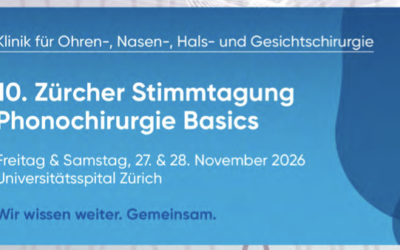 10. Zürcher Stimmtagung | 27 – 28 Nov ’26 | Zurich, Switzerland